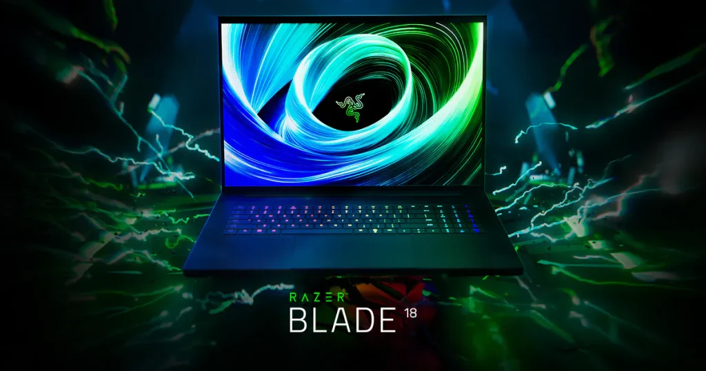 Razer Blade 18, Monster Gaming Laptop 18 Inci dengan Performa Desktop Replacement Terbaik 2026