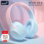 Avvic V5-S, Headphone Bluetooth Harga Terjangkau dengan Desain Gradient yang Menarik
